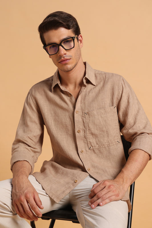Pure Linen Shirt for men