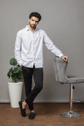 SIGNATURE COLLAR ACCENT SHIRT